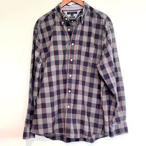 Tommy Hilfiger Men's Classic Fit plaid button down